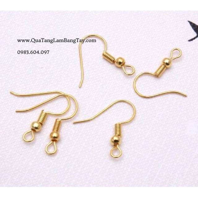 khuyên làm bông tai handmade 